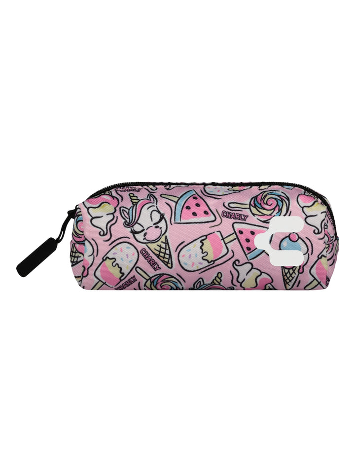 Set Mochila Charly Rosa para Niña