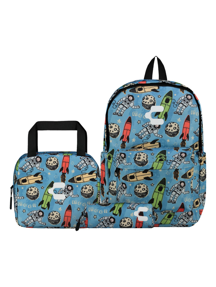 Set Mochila Charly Azul para Nino
