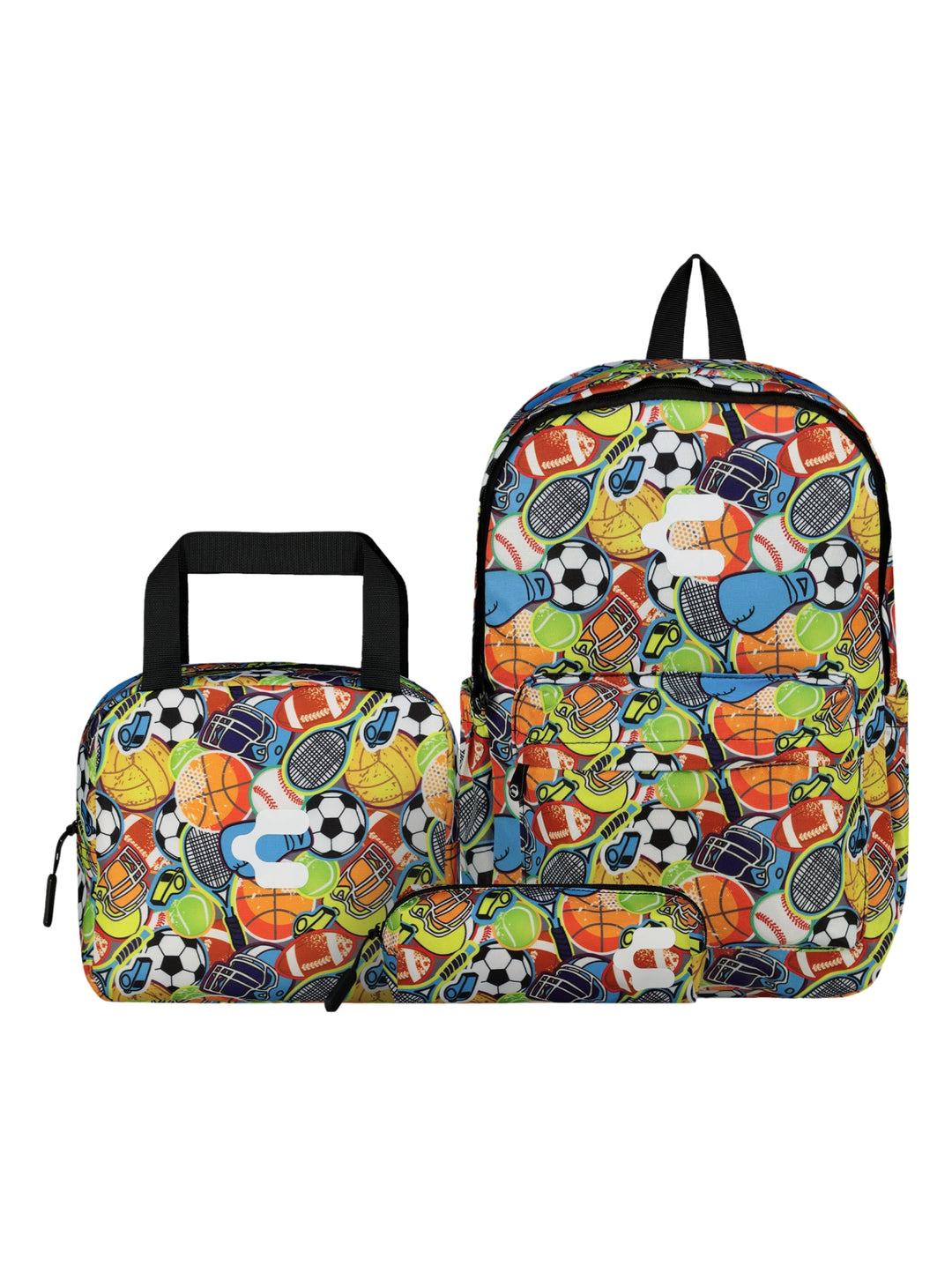 Set Mochila Charly Naranja para Nino