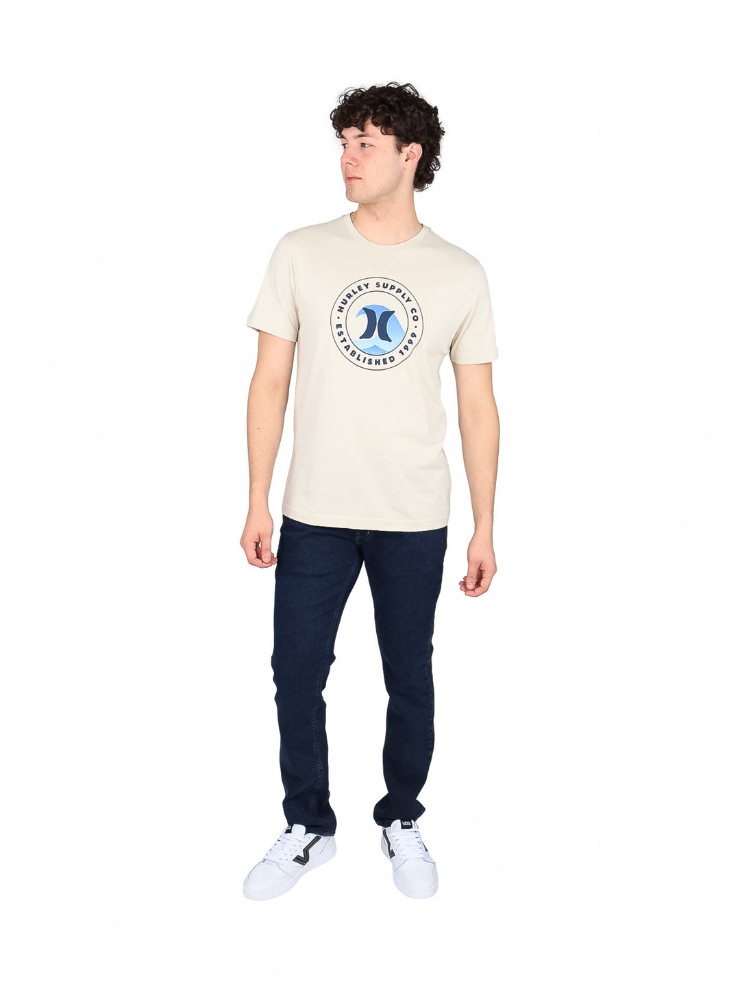 Playera Hurley Color Bone para Hombre
