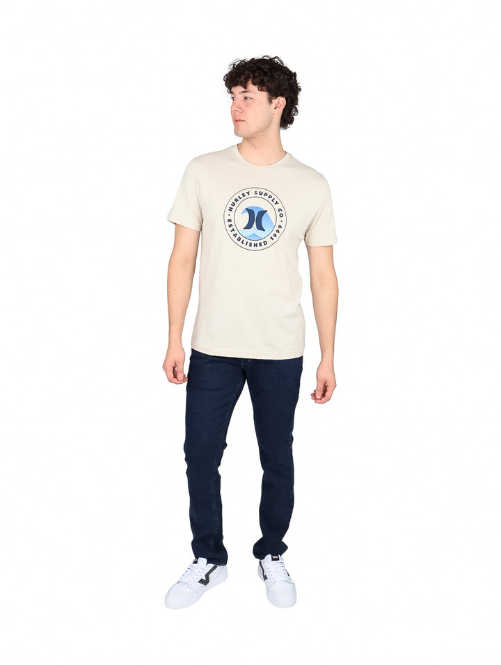 Playera Hurley Color Bone para Hombre