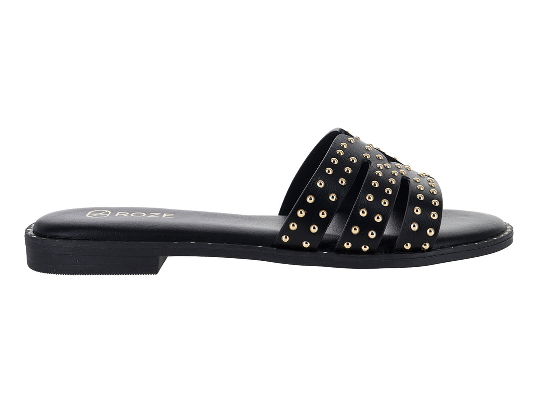 Sandalias ROZE Negras para Mujer