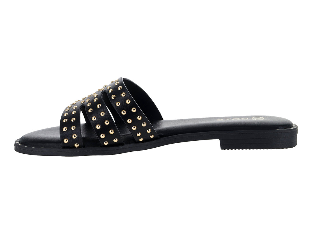 Sandalias ROZE Negras para Mujer