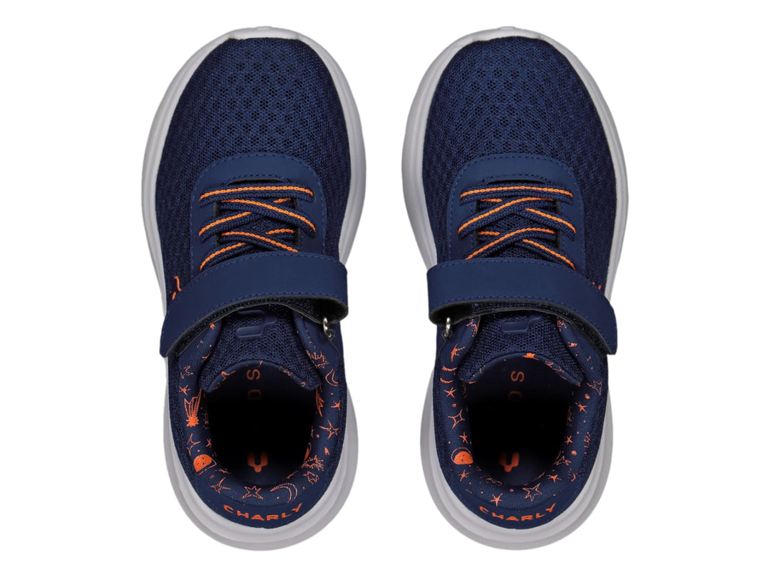 Tenis Charly Road Casual Azul Marino para Nino