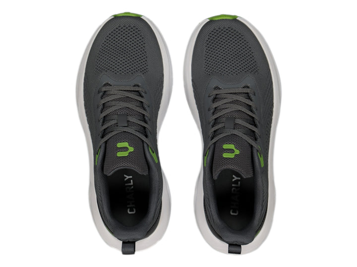 Tenis Charly Road Casual Oxford Gris para Hombre