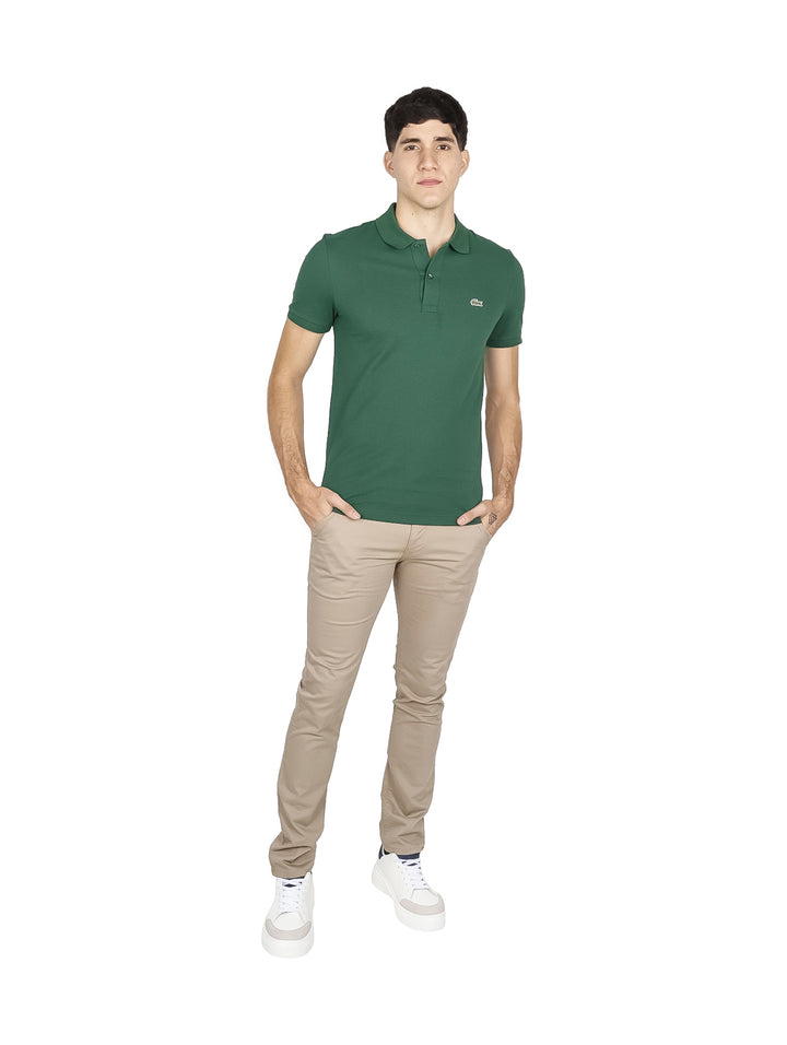 Playera Polo Lacoste Verde para Hombre