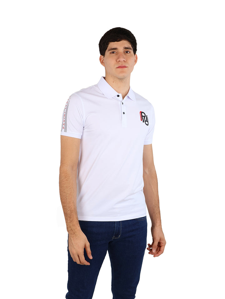 Playera Polo Pavini Blanco para Hombre