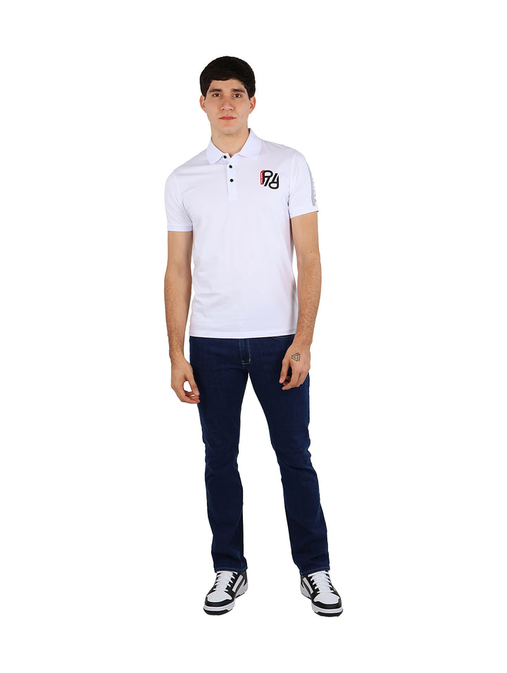 Playera Polo Pavini Blanco para Hombre