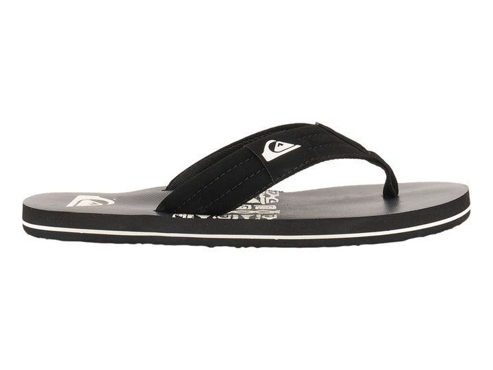 Sandalias Quiksilver Makaha Layback Negro para Hombre