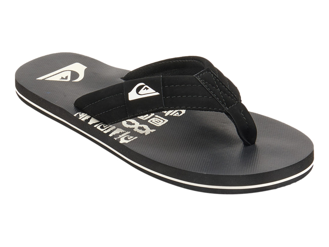 Sandalias Quiksilver Makaha Layback Negro para Hombre