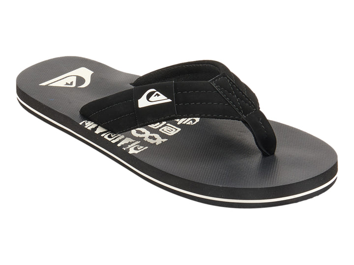 Sandalias Quiksilver Makaha Layback Negro para Hombre