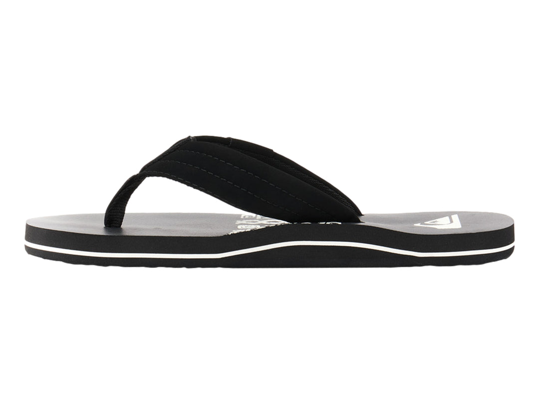 Sandalias Quiksilver Makaha Layback Negro para Hombre