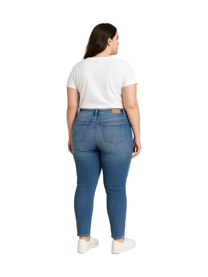 Jeans Max Denim Skinny Azul para Mujer