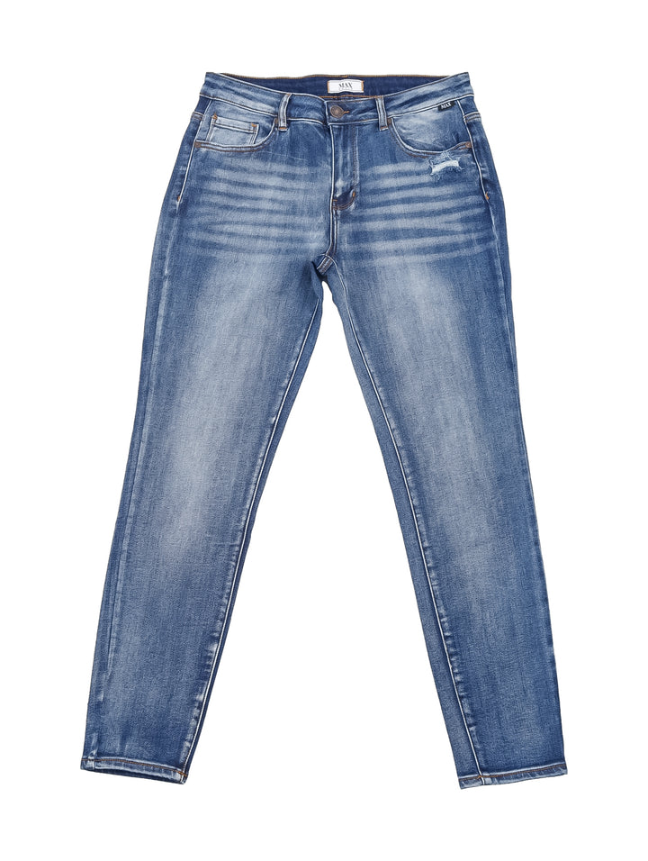 Jeans Max Denim Skinny Azul para Mujer