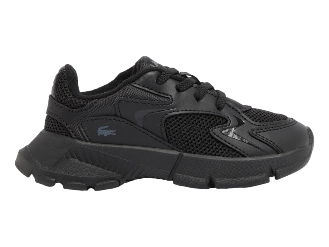 Tenis Lacoste L003 Neo Negros para Niño