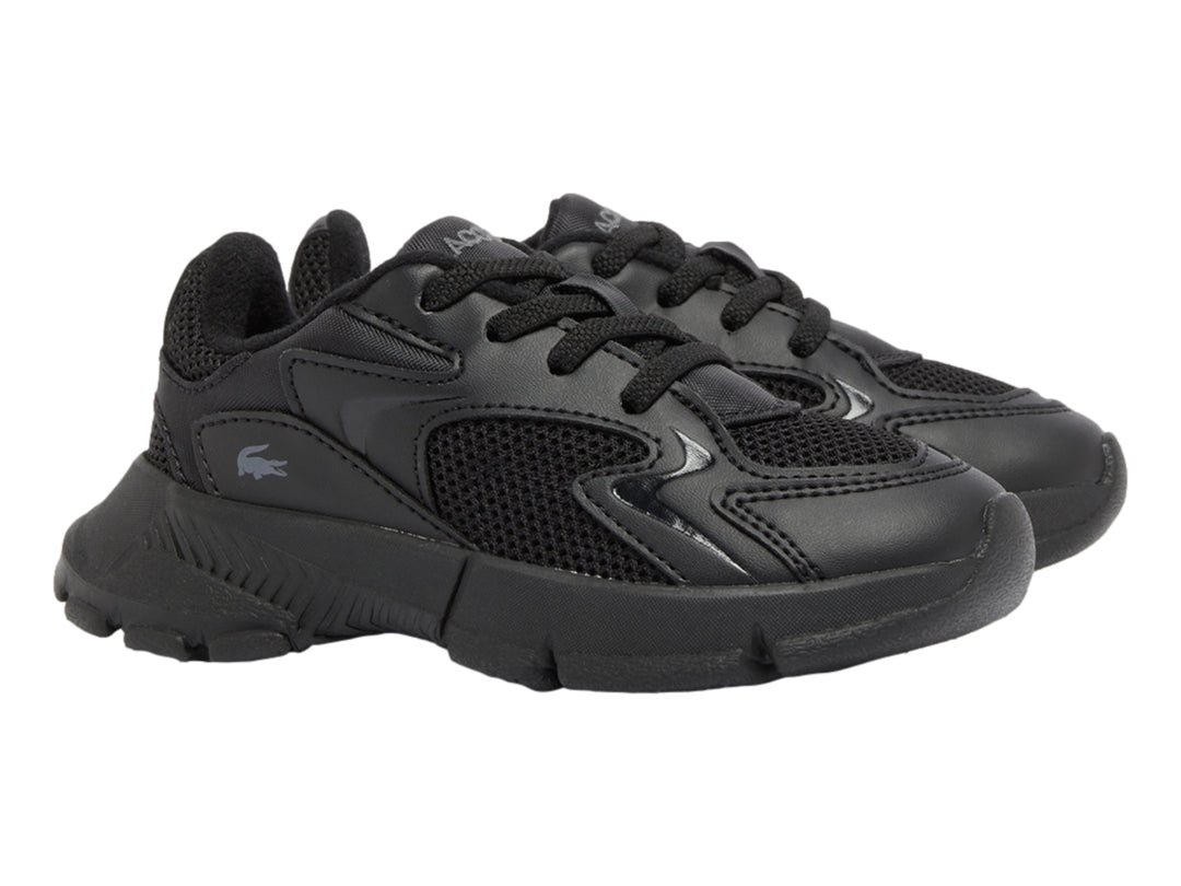 Tenis Lacoste L003 Neo Negros para Niño