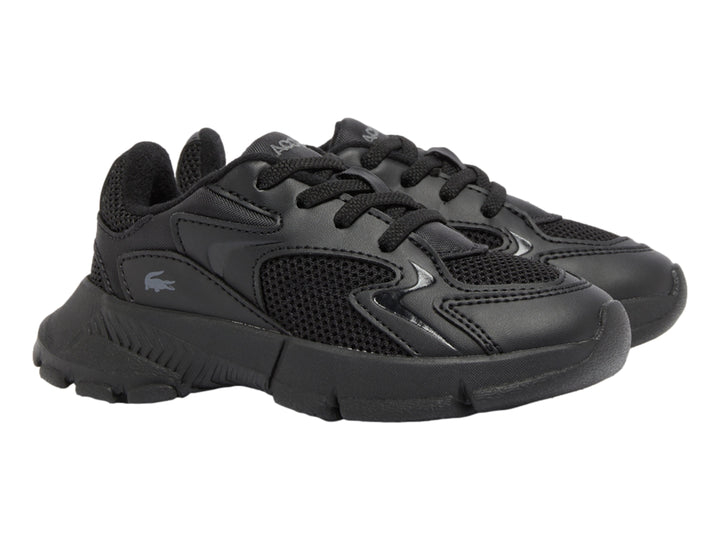 Tenis Lacoste L003 Neo Negros para Niño