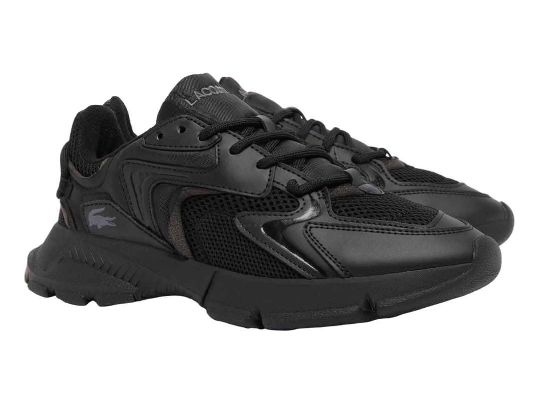 Tenis Lacoste L003 Neo Negros para Niño