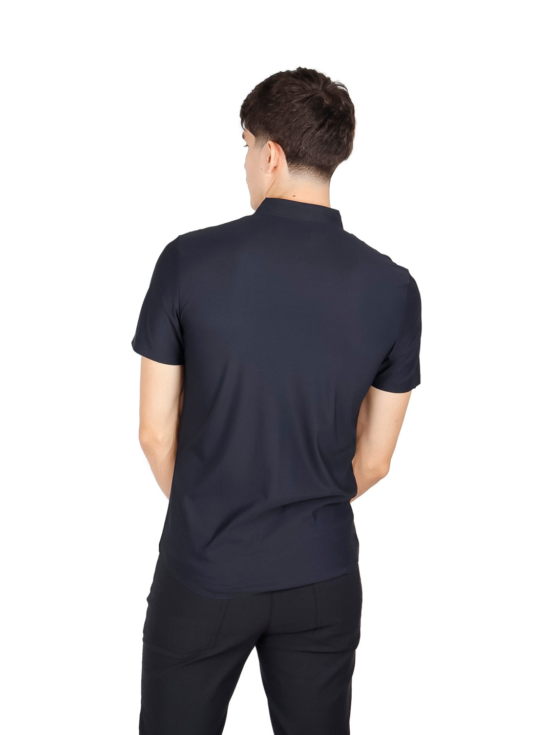 Camisa Bratto Manga Corta Negro para Hombre