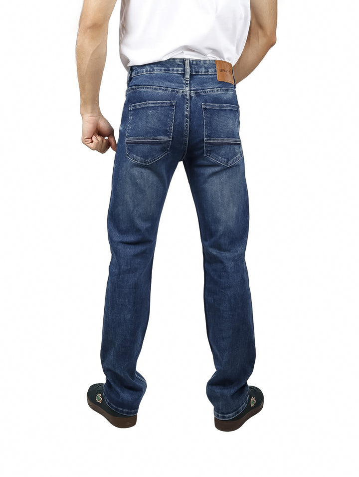 Jeans Bratto Straight Fit Color Stone para Hombre