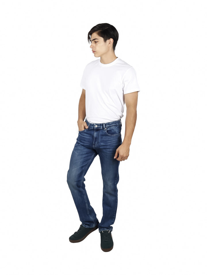 Jeans Bratto Straight Fit Color Stone para Hombre