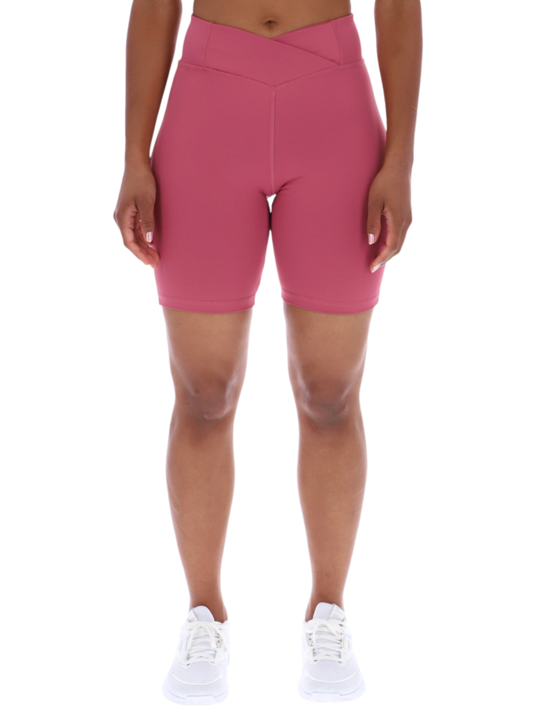 Biker Shorts Reebok Lux High Rise Rosa para Mujer
