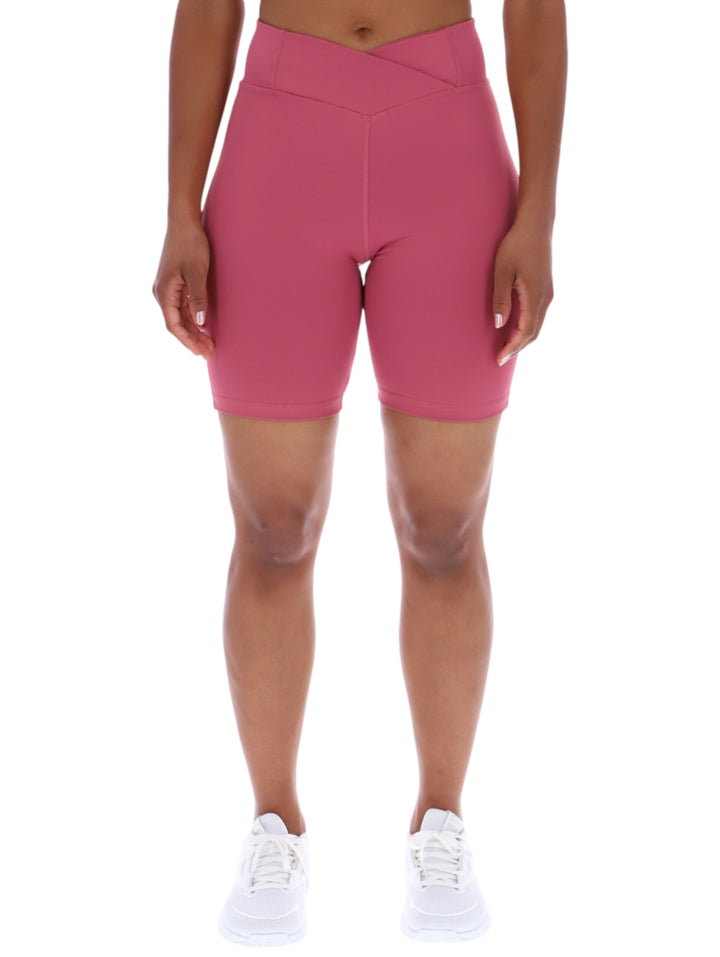Biker Shorts Reebok Lux High Rise Rosa para Mujer