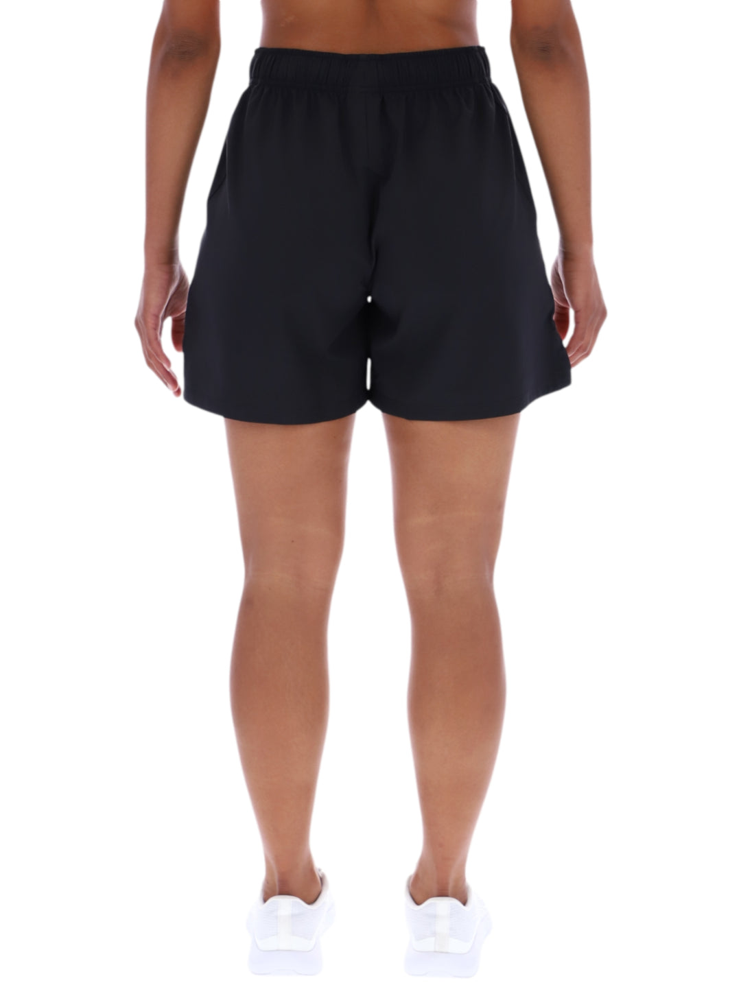 Pantalones cortos deportivos Reebok color negro para correr.