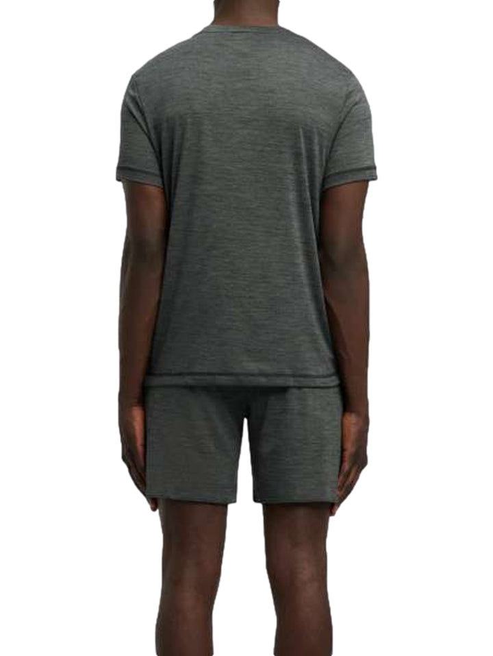 Playera Reebok ID Train Melange Tech Negro para Hombre