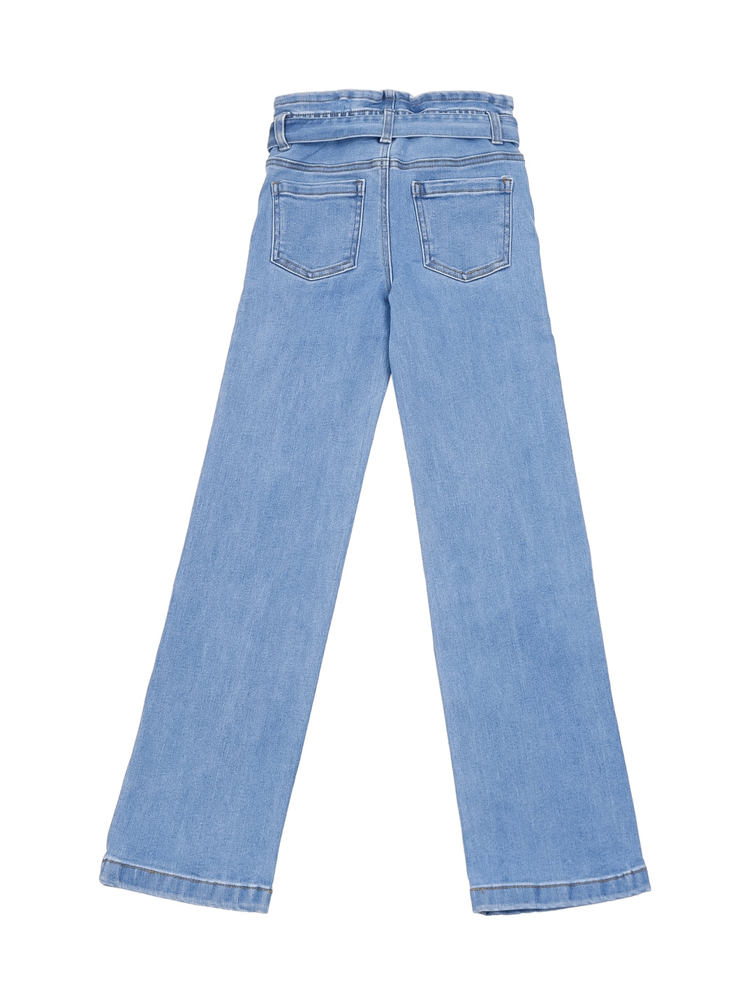 Pantalón Wide Leg Kahua Jeans Color Stone para Niña