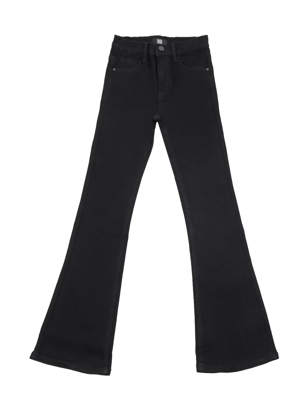 Pantalón Kahua Jeans Boot Cut Negro para Niña