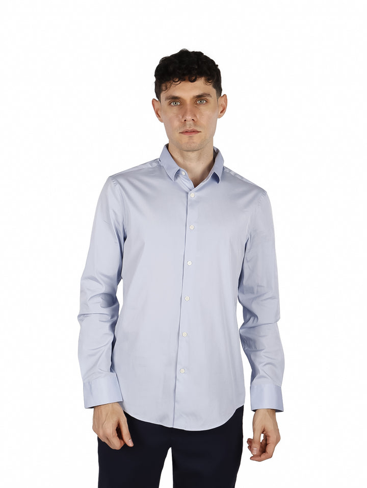 Camisa Perry Ellis Azul Kentucky Slim Fit para Hombre