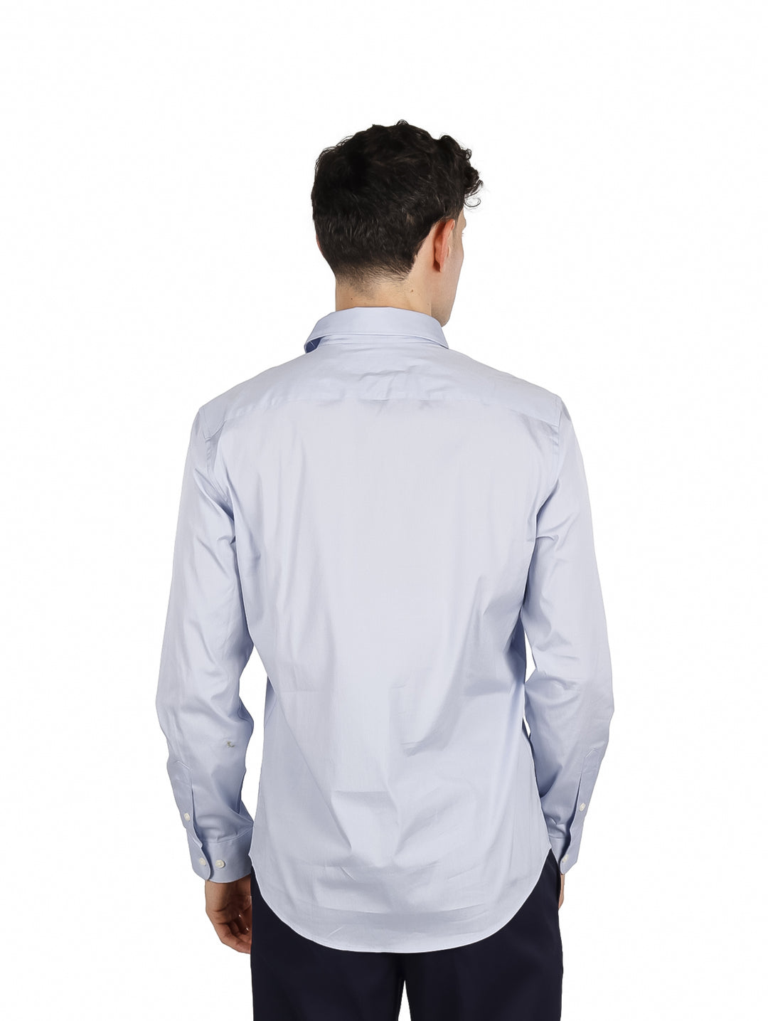 Camisa Perry Ellis Azul Kentucky Slim Fit para Hombre