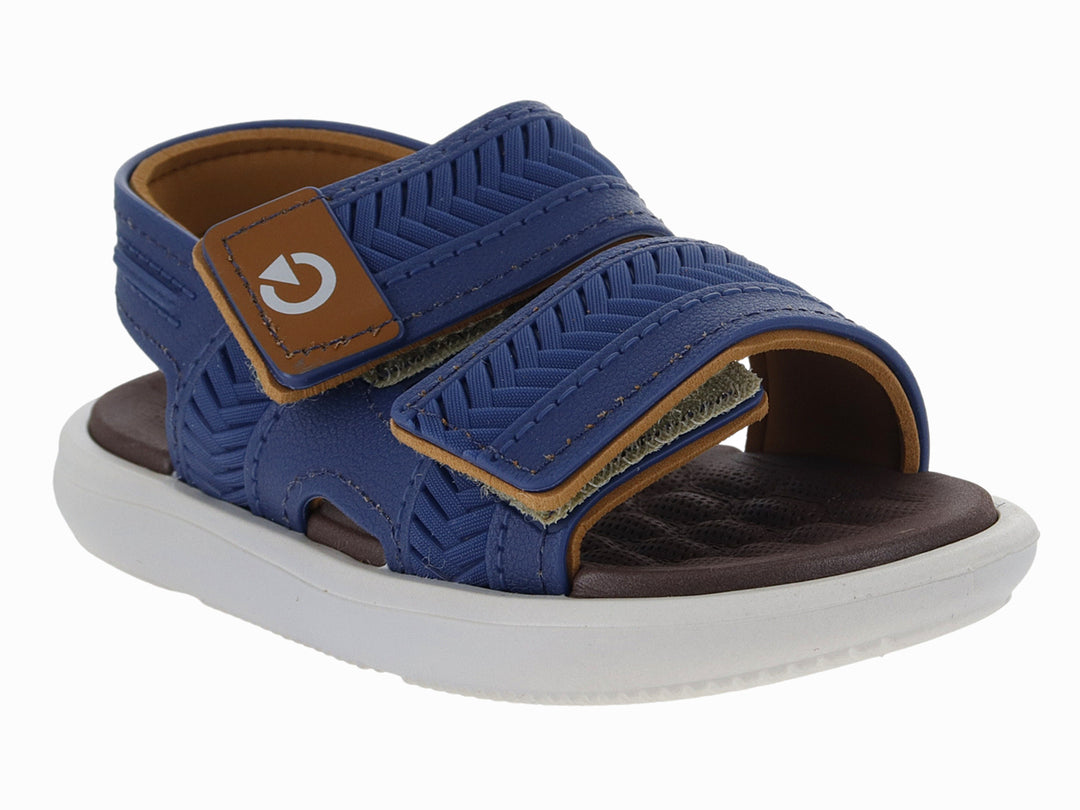 Sandalias Cartago Gris Azul Marrón para Niño