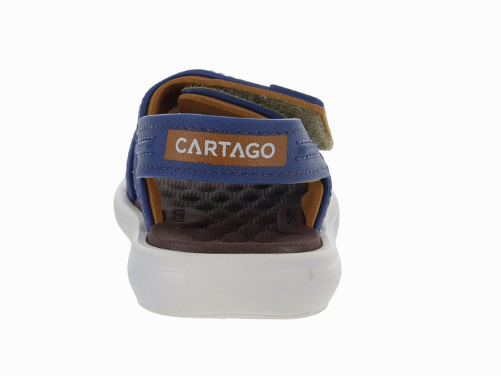 Sandalias Cartago Gris Azul Marrón para Niño