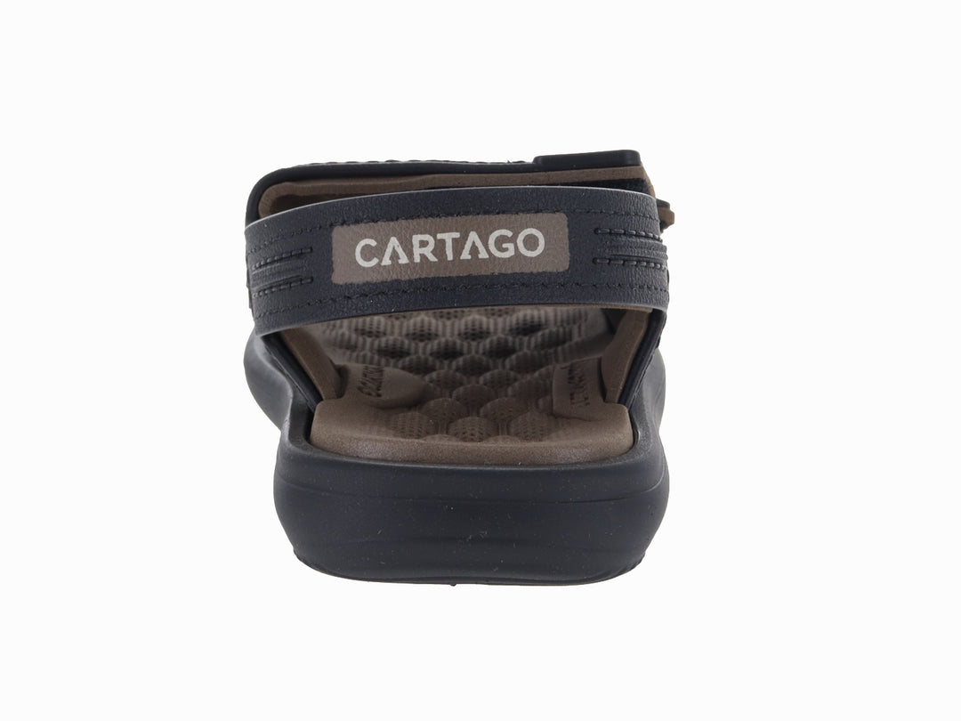 Sandalias de Playa Cartago Negro y Marrón para Niño