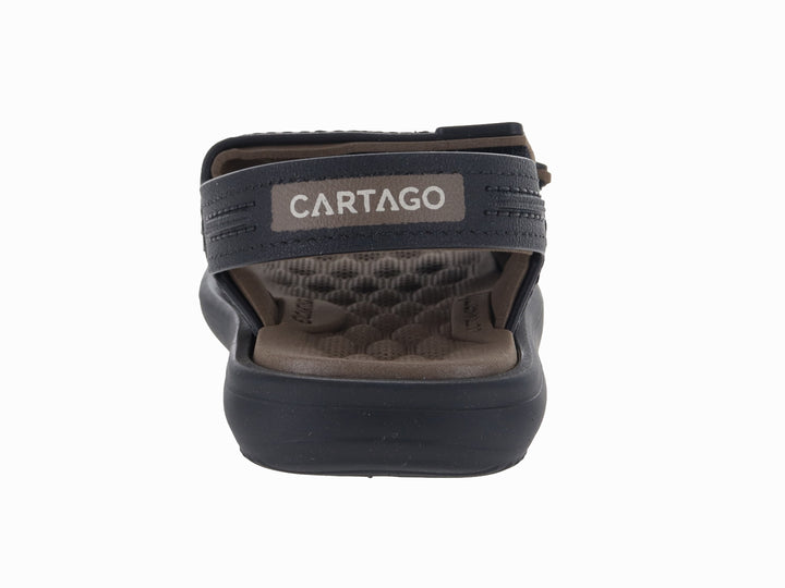 Sandalias de Playa Cartago Negro y Marrón para Niño