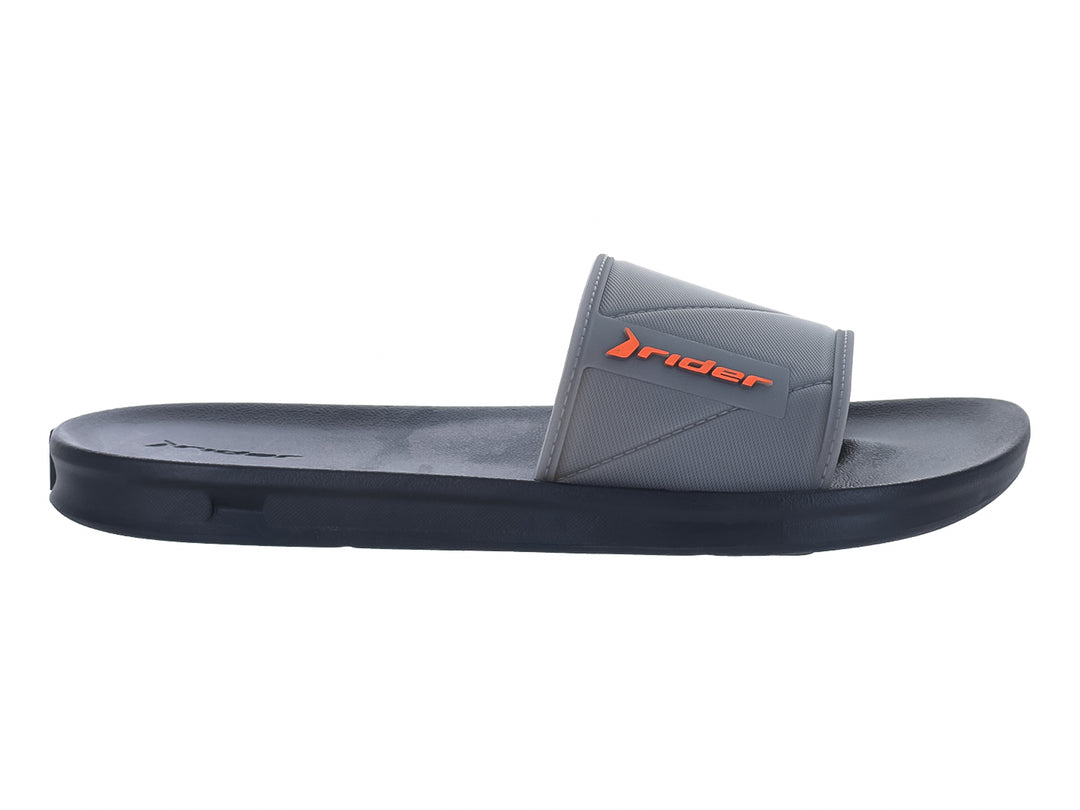 Sandalias Rider Street Slide Negro y Gris para Hombre