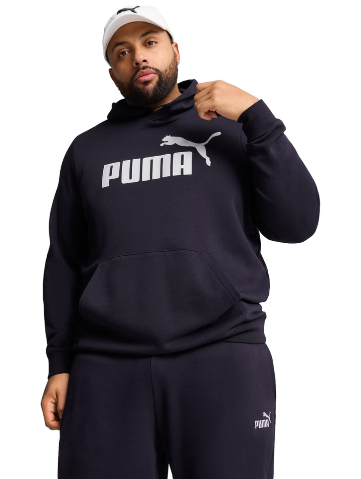 Sudadera PUMA Ess Logo Hoodie Azul Marino para Hombre