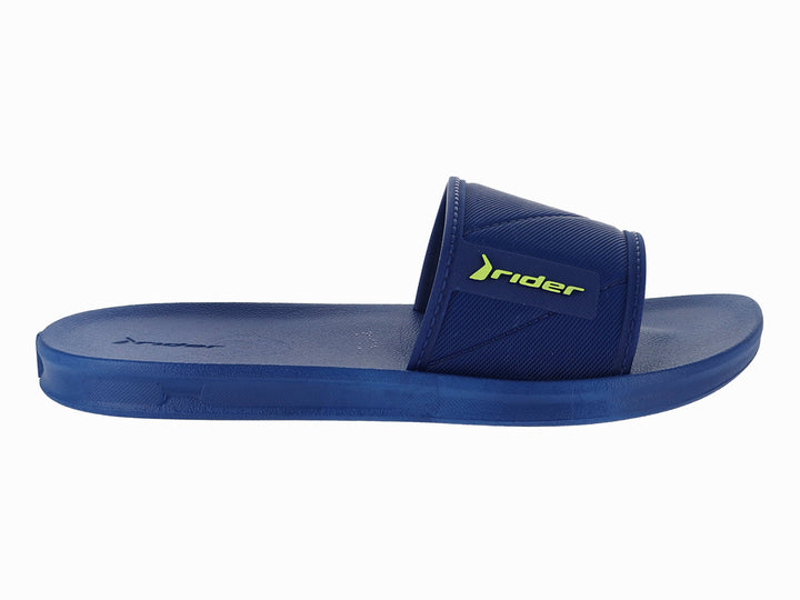Sandalias Rider Street Slide Azul y Verde para Nino