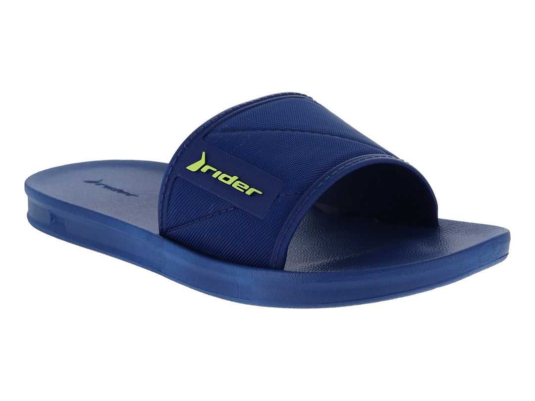 Sandalias Rider Street Slide Azul y Verde para Nino