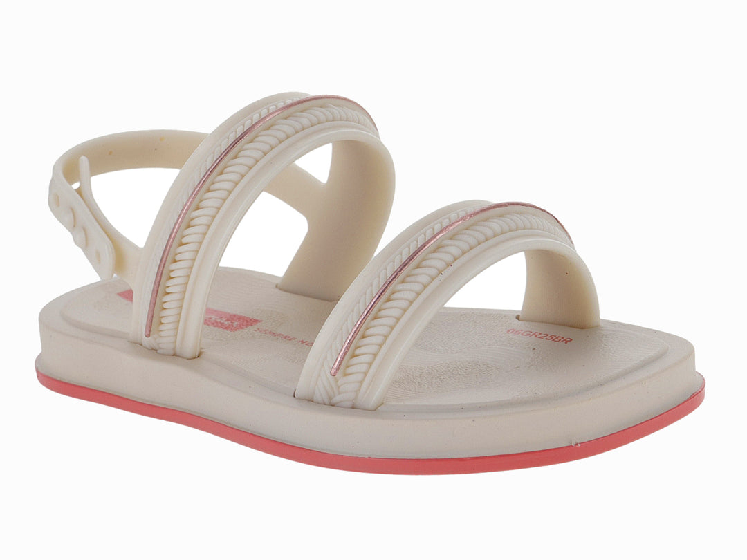 Sandalias Ipanema Hueso Rosa para Niña