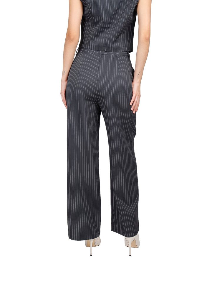 Pantalón de Vestir ATOK Gris Oxford para Mujer