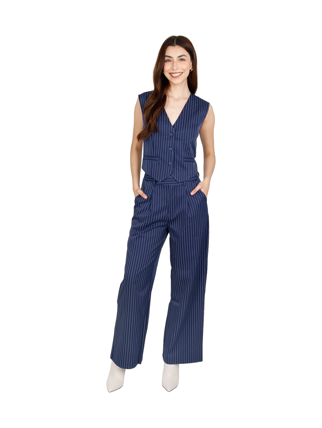 Pantalón de Vestir ATOK Navy para Mujer