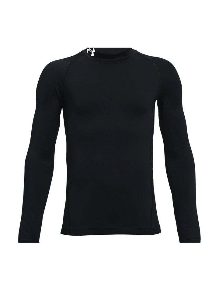 Playera Under Armour CG Armour Mock LS Negro para Niño