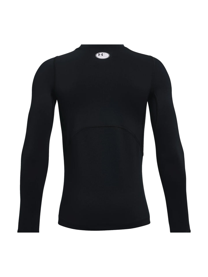 Playera Under Armour CG Armour Mock LS Negro para Niño