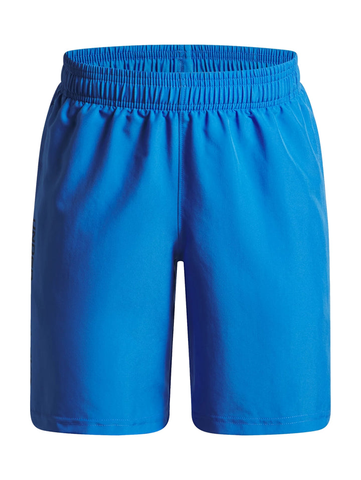 Short Under Armour Tech Wordmark Azul para Nino