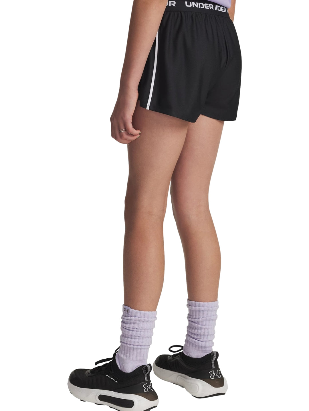 Short Under Armour G Tech Play Up Negro para Nina