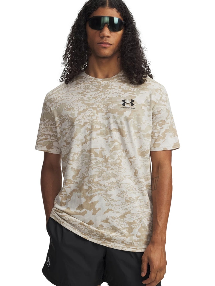 Playera Under Armour Camuflaje Café para Hombre