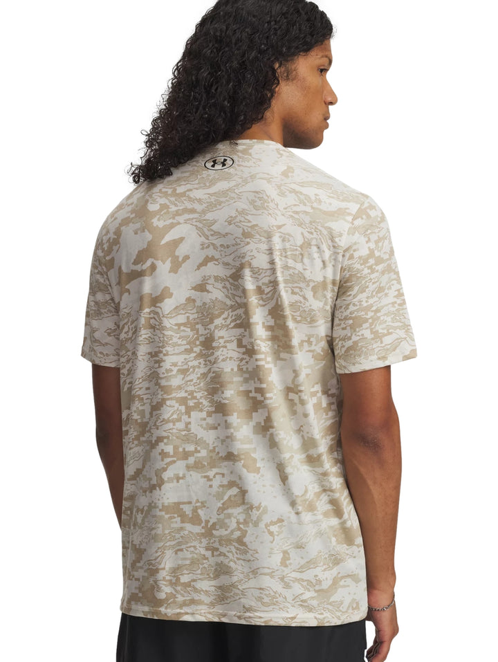 Playera Under Armour Camuflaje Café para Hombre